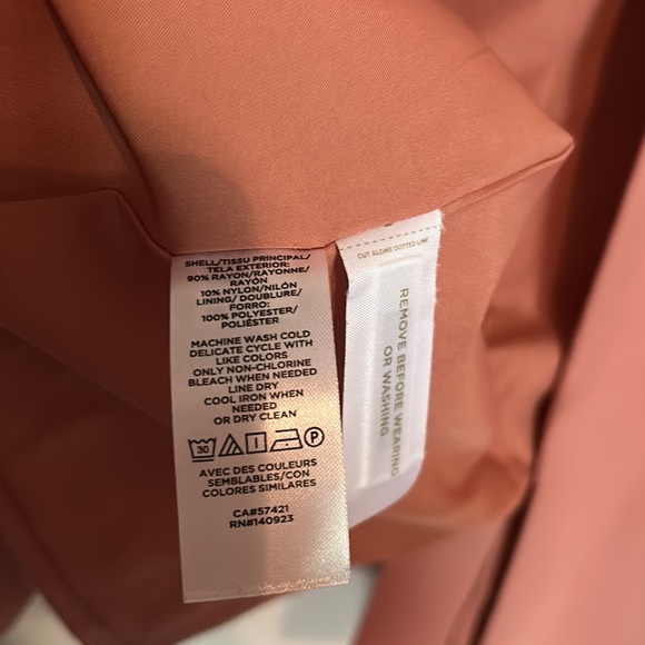 Loft Blazer Coral SIZE 2 - Picture 3 of 4